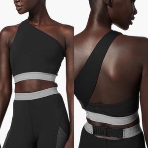 Lululemon black pyrox sports bra size 8